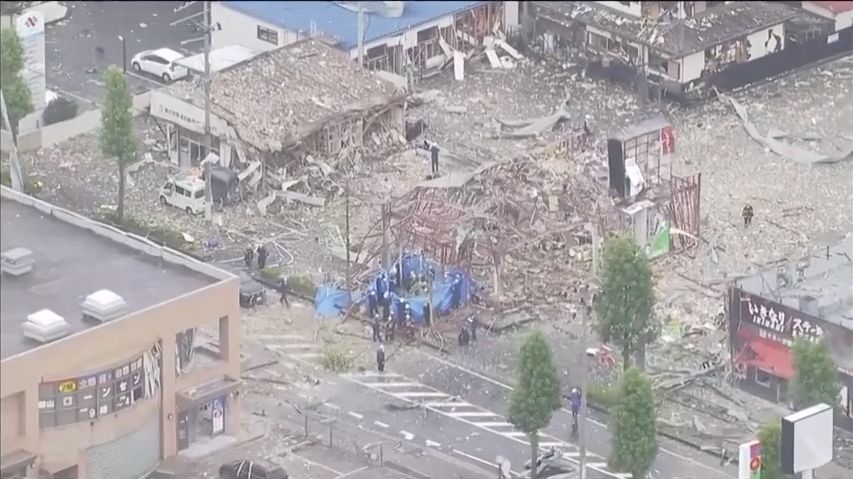 Video: Výbuch ve Fukušimě. Jeden mrtvý, z restaurace zůstaly jen trosky